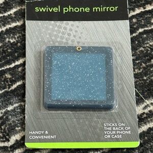 Swivel Phone Mirror - Black